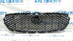 Решетка радиатора grill Mazda CX-30 20-23 с эмблемой, песок