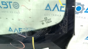 Лобовое стекло Mazda CX-30 20-23 без проекции, под камеру и датчик дождя, песок