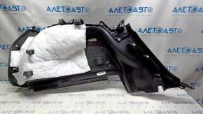 Decorat arc dreapta Jeep Cherokee KL 14-18 negru, zgârieturi