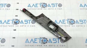 Накладка управления стеклоподъемником двери задней правой Toyota Prius V 12-17 серая, царапины
