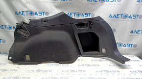 Decorat arc dreapta Subaru Outback 15-19 negru, zgarieturi