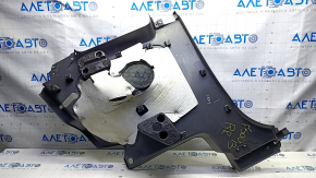 Capacul aripii dreapta Fiat 500 12-19 negru, zgâriat