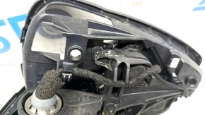 Зеркало боковое левое в сборе Mazda CX-30 20-23 3 пина, без крышек и зеркального элемента, трещины в креплении