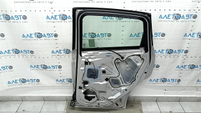 Дверь в сборе задняя правая Ford C-max MK2 13-18 серебро UX, отсутствует верхний молдинг, тычка, скол