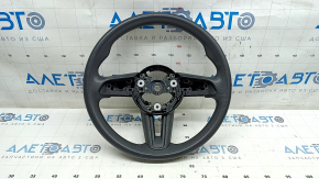 Руль голый Mazda CX-30 20-23 резина, черная, с накладками, царапины, тычки