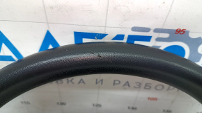 Руль голый Mazda CX-30 20-23 резина, черная, с накладками, царапины, тычки