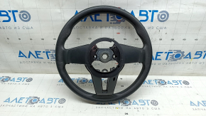 Руль голый Mazda CX-30 20-23 резина, черная, с накладками, царапины, тычки