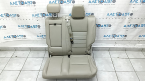 Задний ряд сидений 2 ряд левое Ford C-max MK2 13-18 кожа бежевая, под химчистку, царапины