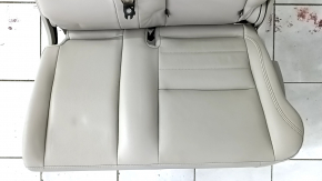 Задний ряд сидений 2 ряд левое Ford C-max MK2 13-18 кожа бежевая, под химчистку, царапины