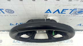 Руль голый Ford C-max MK2 13-18 кожа черная, с кнопками управления