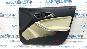 Garnitura portiere fata dreapta Mercedes CLA 14-19 piele bej, curatata chimica