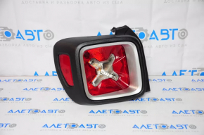 Lampa stânga Jeep Renegade 15-18, cu ramă gri, nouă, neoriginală