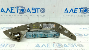 Накладка управление стеклоподъемником задним правым Ford C-max MK3 13-18 бежевая, структура, царапины