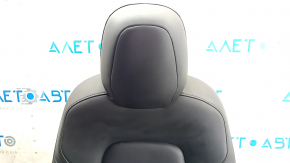 Водительское сидение Tesla Model 3 18- кожа черная, с airbag, электро, подогрев с натяжителем, царапины
