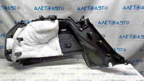 Capacul arcului drept Jeep Cherokee KL 14-18 negru, zgârieturi