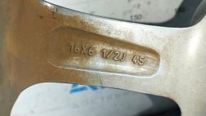 Диск колесный R16x6.5J ET45 Mazda CX-30 20-23 легкая бордюрка