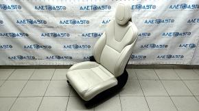 Водительское сидение Tesla Model S 16-20 рест, с airbag, электро, подогрев, кожа бежевая, под чистку