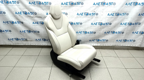 Scaun pasager Tesla Model S 16-20 odihna, cu airbag, electric, incalzit, piele bej