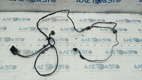 Проводка заднего бампера Mercedes CLA 14-19 под BSM, датчик открывания багажника, сломана фишка, перебит провод