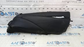 Подушка безопасности airbag заднего левого сиденья Toyota Camry v70 18-24 кожа черная, стрельнувшая