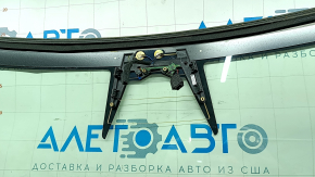 Лобовое стекло Tesla Model S 12-20 под камеру, с датчиком дождя, с подогревом дворников, трещина