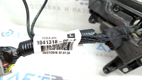 Зеркало боковое правое в сборе Tesla Model S 12-20 13+2 пинов, автозатемнение, подогрев, белое+хром