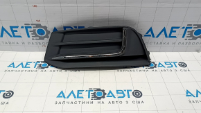 Grila bara fata stanga Audi A3 8V 17-20 fara PTF cromat