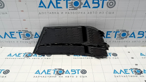 Решетка переднего бампера правая Audi A3 8V 17-20 закрытая, хром, S-line