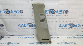 Накладка центральной стойки верхняя ремень левая Lexus RX300 RX330 RX350 RX400h 04-09 серая, под чистку, царапины, потертость