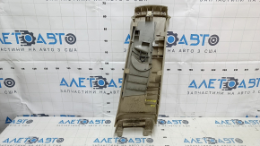 Накладка центральной стойки верхняя ремень левая Lexus RX300 RX330 RX350 RX400h 04-09 серая, под чистку, царапины, потертость
