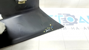 Decorație prag stânga față Tesla Model S 12-20 cu ornamente cromate, negru, zgârieturi