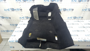 Pardoseala fata stanga Alfa Romeo Giulia 17-21 neagra cu suport pentru picioare cromat