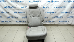 Заднее сидение левые Lexus RX300 RX330 RX350 RX400h 04-09 кожа серое, примята кожа, под химчиску