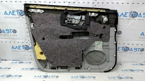 Garnitură uși față dreapta Lexus RX300 RX330 RX350 RX400h 04-09 gri, negru, cotieră din piele gri, inserție din lemn, zgârieturi, curățare chimică, denivelări