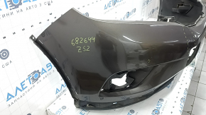 Bara față goală Nissan Murano z52 15-18 dorest roșu partea dreaptă ruptă, elemente de fixare rupte, rupturi, tăiate, zdrobite