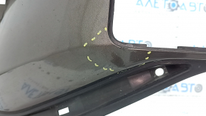 Bara față goală Nissan Murano z52 15-18 dorest roșu partea dreaptă ruptă, elemente de fixare rupte, rupturi, tăiate, zdrobite