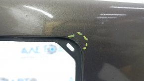 Bara față goală Nissan Murano z52 15-18 dorest roșu partea dreaptă ruptă, elemente de fixare rupte, rupturi, tăiate, zdrobite
