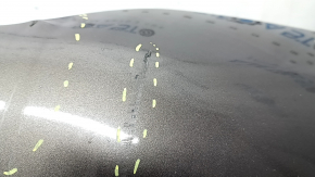 Bara față goală Nissan Murano z52 15-18 dorest roșu partea dreaptă ruptă, elemente de fixare rupte, rupturi, tăiate, zdrobite