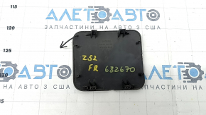 Заглушка буксировочного крюка переднего бампера Nissan Murano z52 15-18 дорест песок