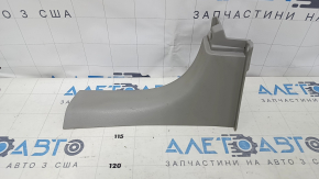 Накладка проема багажника правая Lexus RX300 RX330 RX350 RX400h 04-08 серая, царапины