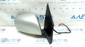 Зеркало боковое правое в сборе Lexus RX330 RX350 RX400h 04-09 11 пинов, подогрев, серебро