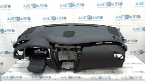 Panoul frontal al bordului fara AIRBAG Nissan Murano z52 15-18 negru, fisurat, zgarieturi