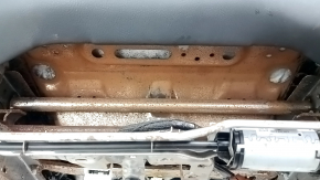 Водительское сидение Nissan Murano z52 18-24 без airbag, электро, кожа черная, перфорация, белая строчка, повреждение водой рабочее, трещины, под чистку