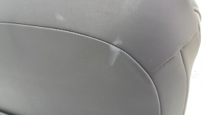 Водительское сидение Nissan Murano z52 18-24 без airbag, электро, кожа черная, перфорация, белая строчка, повреждение водой рабочее, трещины, под чистку