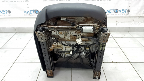 Пассажирское сидение Nissan Murano z52 18-24 без airbag, электро, кожа черная, перфорация, белая строчка, повреждение водой рабочее, под чистку