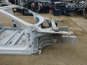 Sfert dreapta fata Tesla Model S 16-20 rest AWD, panou din aluminiu, pe caroserie, alb