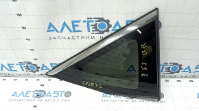Форточка глухое стекло задняя правая Nissan Murano z52 15-24 хром, тонировка, царапины на хроме