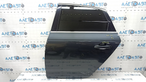 Ansamblu portiera spate stanga Audi A4 B9 17-19 grafit LX7L, fara cheie, denivelari, zgarieturi pe sticla, zgarieturi pe ornament