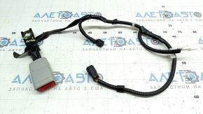 Защелка ремня безопасности передняя левая Lexus RX300 RX330 RX350 RX400h 04-09 серая