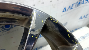 Диск колесный R18*7.5J Nissan Murano z52 15-18 хром, бордюрка, полез хром